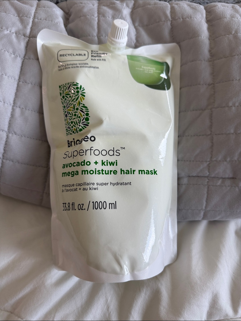 Briogeo Superfoods Avocado + Kiwi Mega Moisture Hair Mask 1000ml